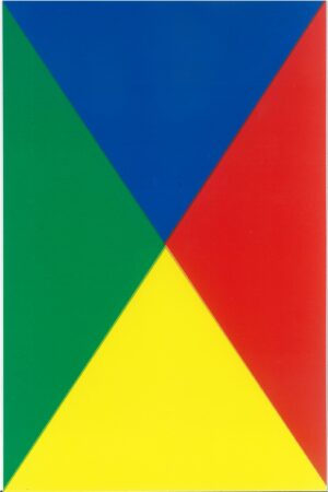 Label Crane Direction Indication Multicolor / Small Type 200x300mm