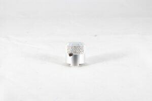 Knop ALU voor potmeter as ø6mm