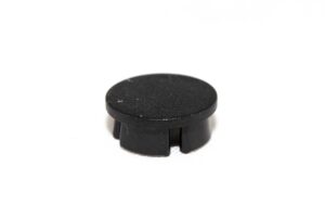 Cover for knob potentiometer ¿12mm black