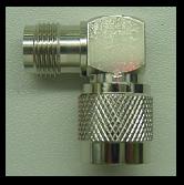 Adapter TNC Male-TNC Fem hoek