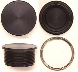 Sealing plug Alu M22 incl. nut