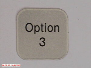 Druktoetslabel Ergo Zilver Optie 3