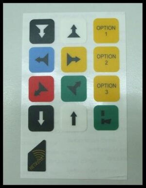 Stickerset ERGO-F V2/V3