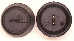 Sleutel met ZWARTE kap EB0006/ED9001