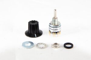 Rotary switch 4 steps compl.