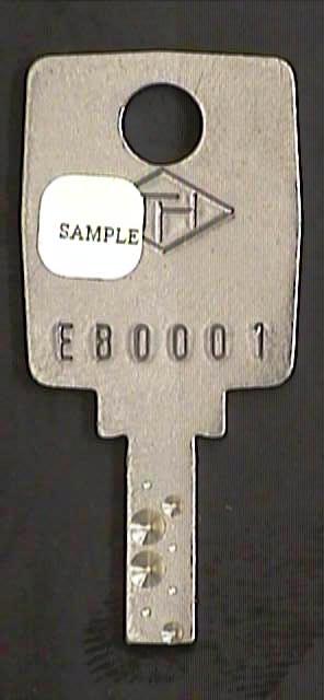 Key EB0001 (3 pcs.)