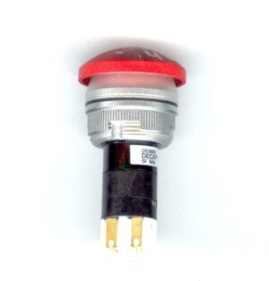 STOP button 22mm with groove