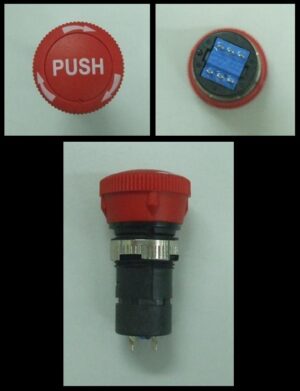 STOP button 16mm NOVA-S/M