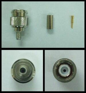 RF-Plug TNC Male Kabeldeel RG58